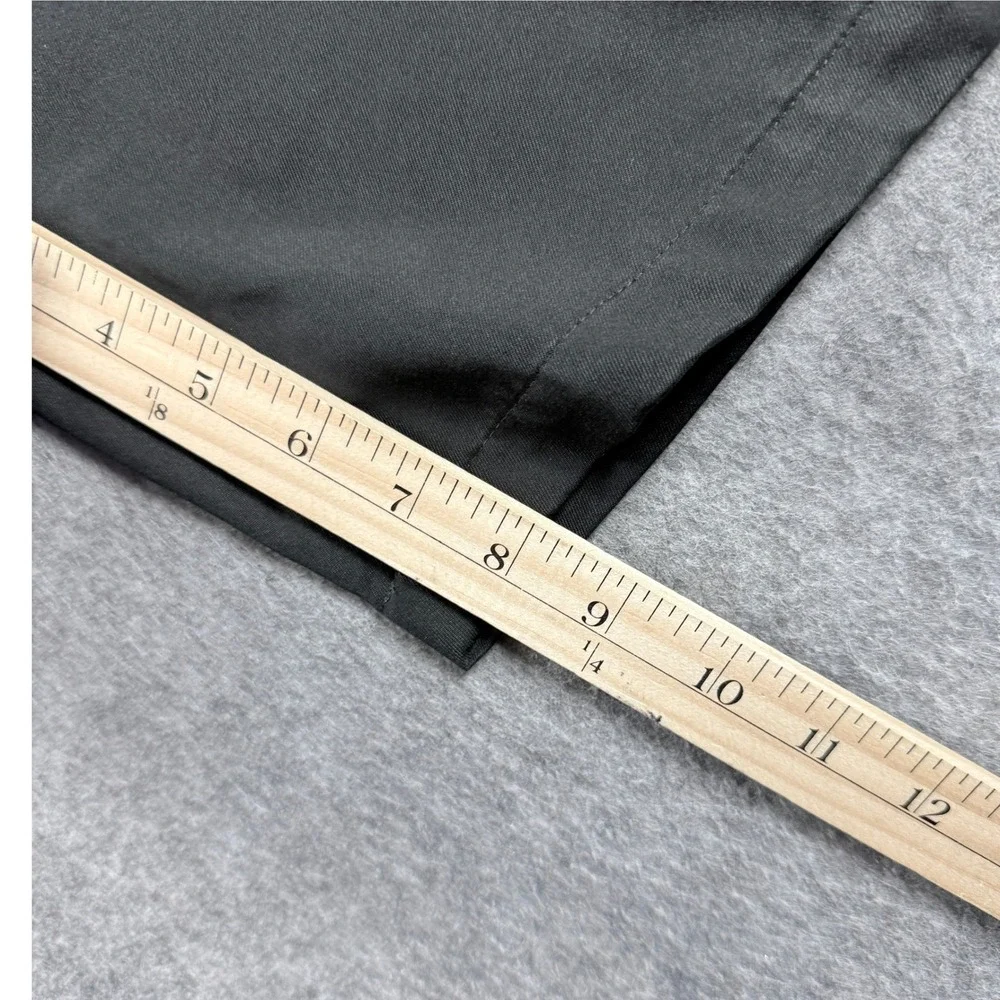 Vintage Grand Slam Mens Golf Shorts Sz 35 Black Pleated Front Classic Fit Casual